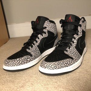 Jordan One's - Black Elephant - Shoes